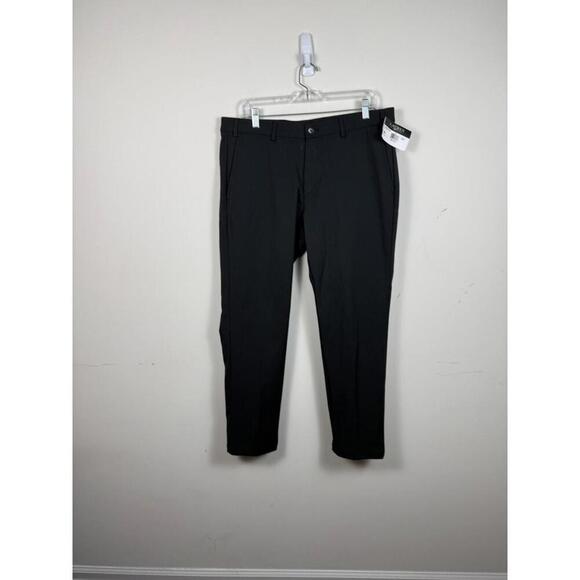 Lauren Ralph Lauren Slim Fit 4 Way Stretch Wicking Pants Men's 35x30 Black - Picture 1 of 4
